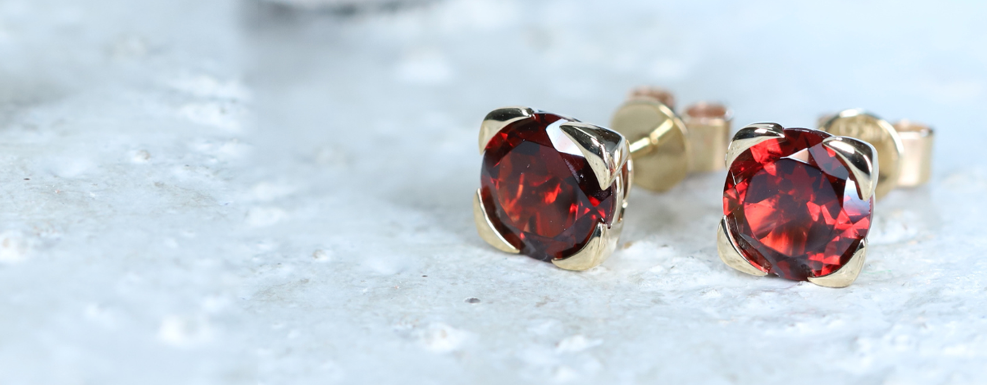 Rhodolite Garnet Earrings