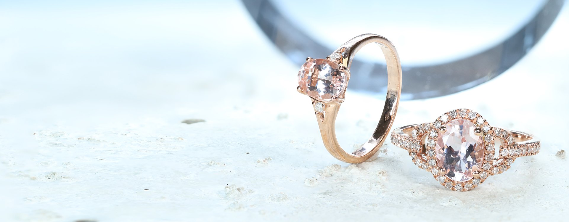 Morganite Rings